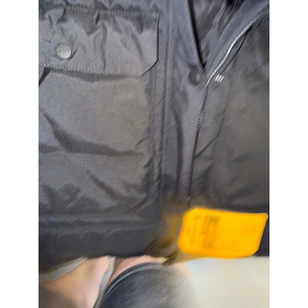 Carhartt Montana Insulated Coat Womens M Black Faux Fur Hood Parka OC5456 - Picture 10 of 12